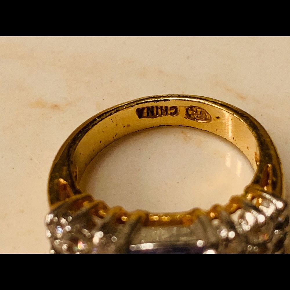 Blue topaz ring - Picture 5 of 5